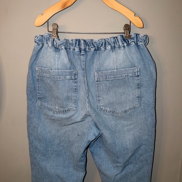 Free People We The Free City Slouch Jeans Size M - Picture 6 of 10
